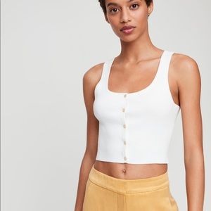 Aritzia Wilfred Red Sweater Tank